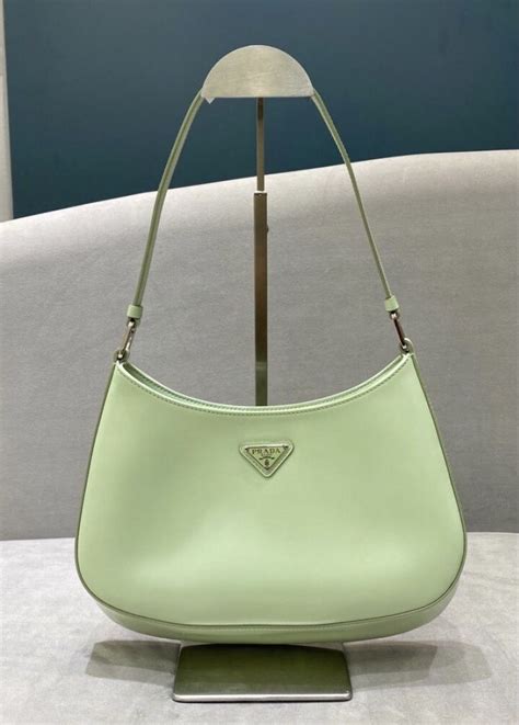 prada dark green bag|mint green prada bag.